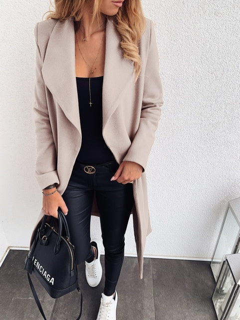 Veste femme élégante beige — ORIS WEAR