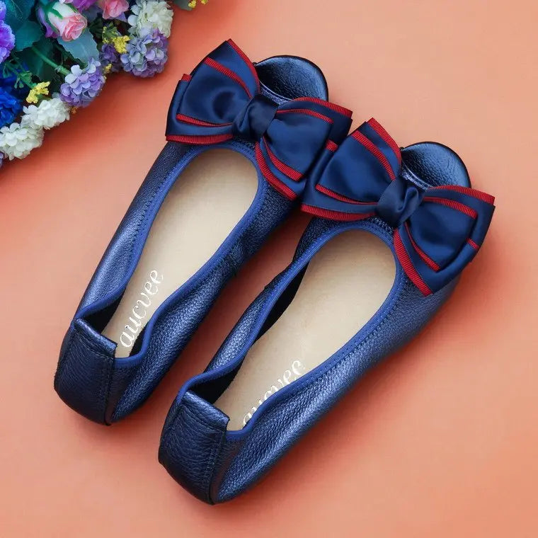 Sandales Plates en Cuir Souple ORIS WEAR