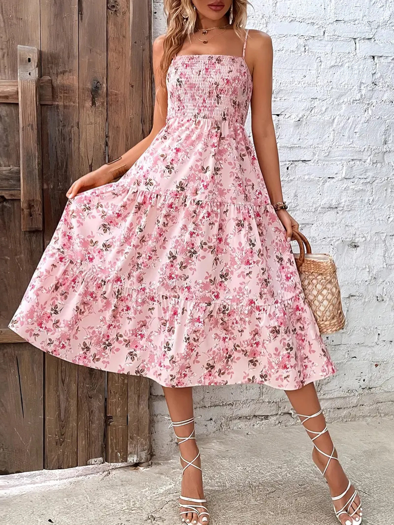 Robe d’Été Plage à Motifs Floraux ORIS WEAR