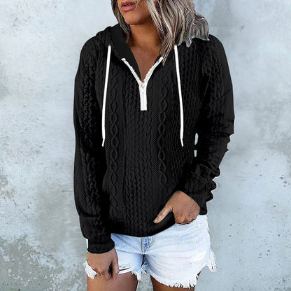 Sweat à capuche design texture twist – Style urbain et confortable ORIS WEAR
