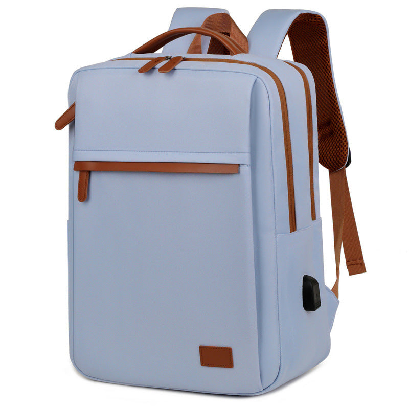 Large Capacity Solid Color Oxford Cloth Backpack ORIS WEAR