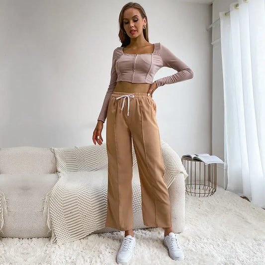 Mode femme fluide abricot — ORIS WEAR