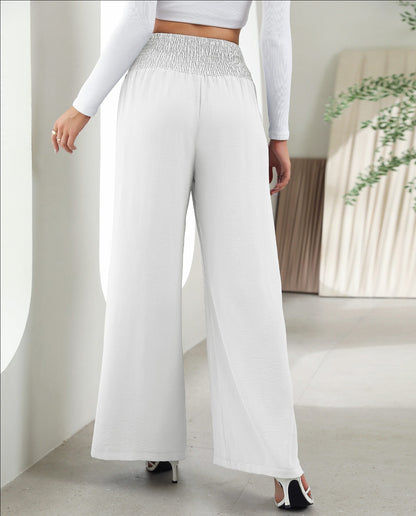 Pantalon droit à jambes larges et élastique ORIS WEAR