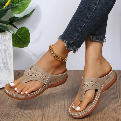 Sandales compensées à bout clip ORIS WEAR