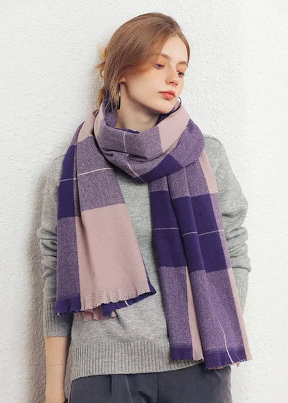 Écharpe épaisse femme imitation cachemire ORIS WEAR