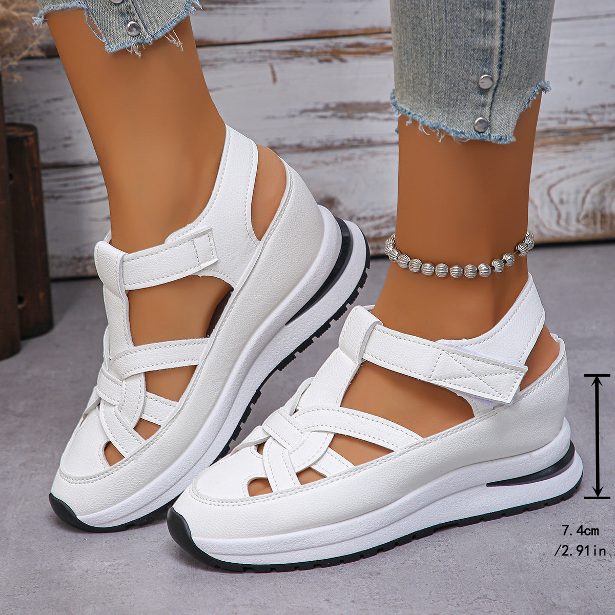 Sandales Compensées à Bride Ajustable ORIS WEAR