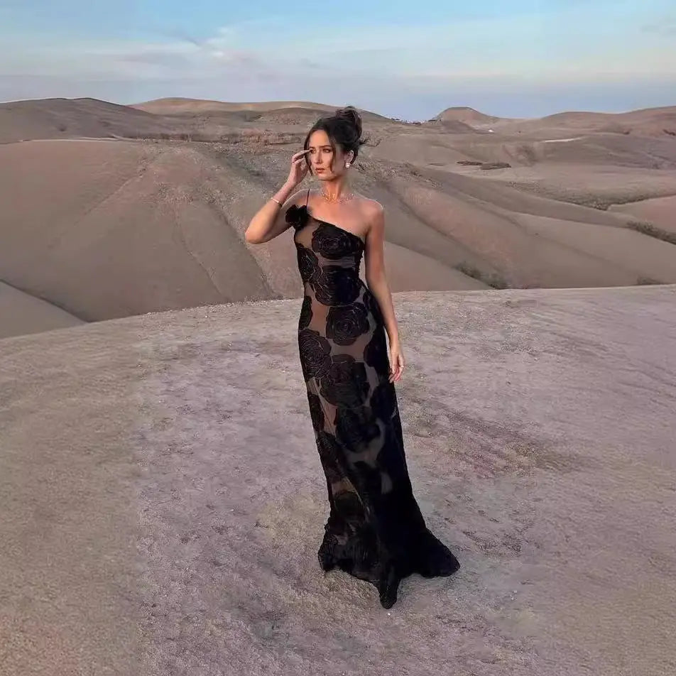 Robe a Florale Sculptée ORIS WEAR