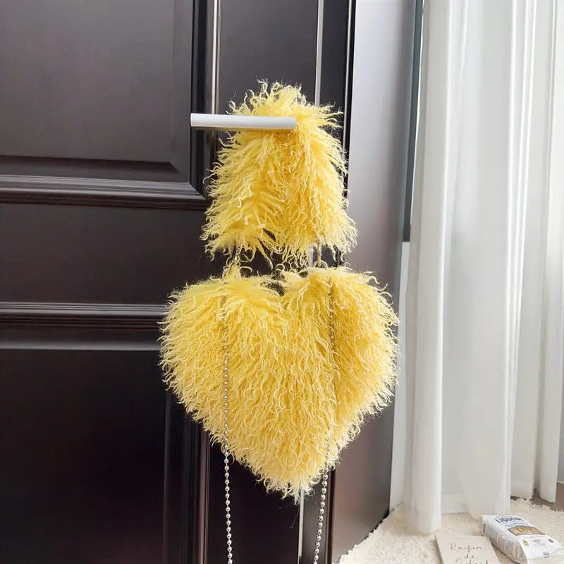 Sac Cœur Peluche Tendre Luxe ORIS WEAR