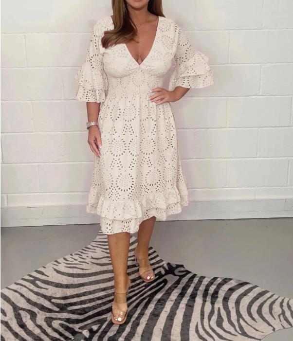 Robe d'été à manches cloche ORIS WEAR