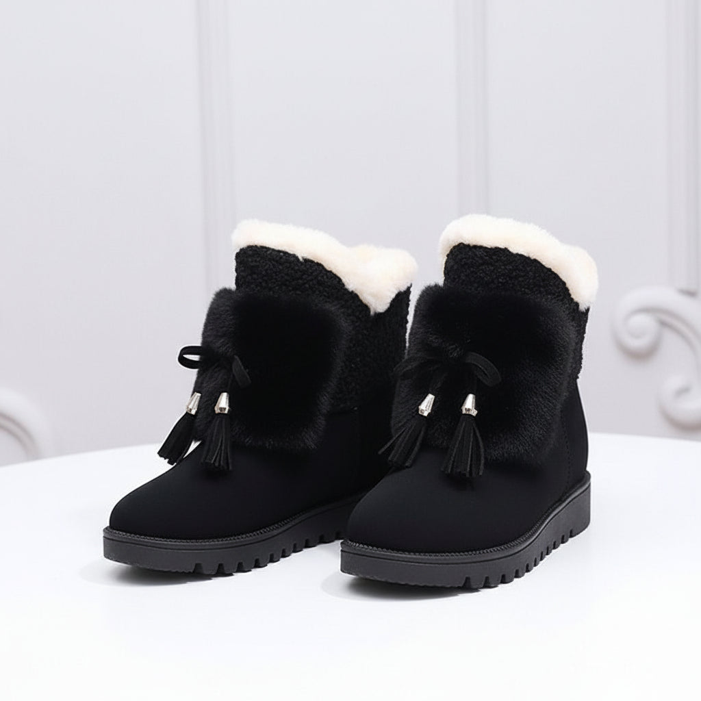 Bottes de neige femme mi-mollet doublées fourrure ORIS WEAR
