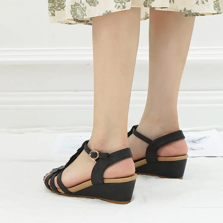 Sandales Wedge Boho pour Femme ORIS WEAR