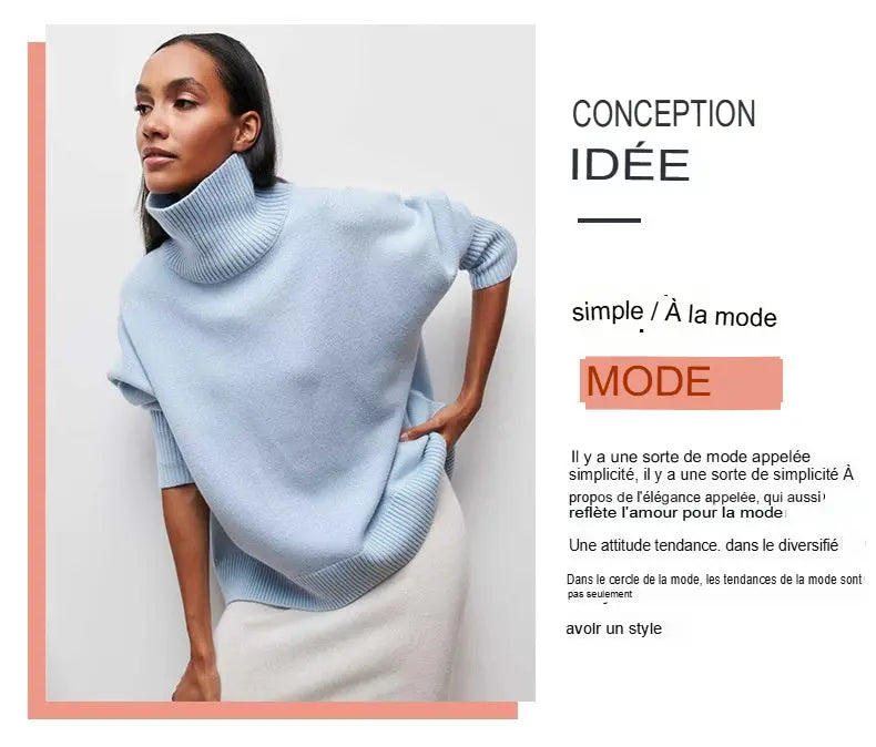 Pull femme uni – Confort et style ! ORIS WEAR