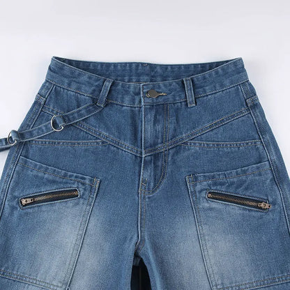 Jean Cargo Zippé Femme ORIS WEAR