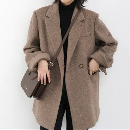 Manteau oversize femme – Style chic décontracté ORIS WEAR