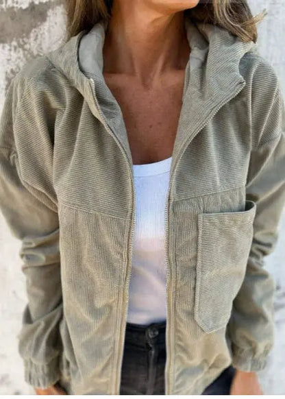Veste Velours Zippée à Capuche ORIS WEAR