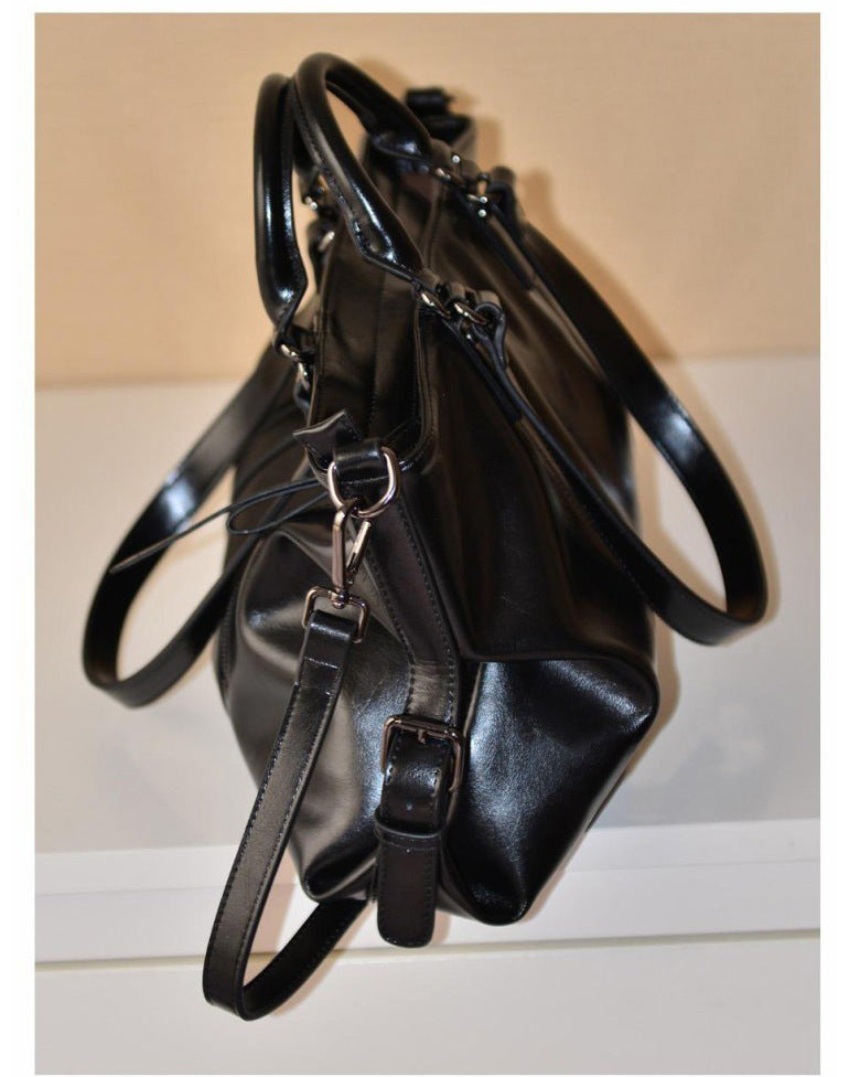 Sac  Cuir Ciré Bandoulière Élégant ORIS WEAR