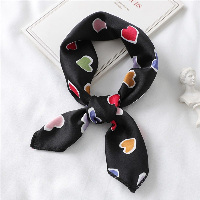 Foulard "Cœur Bohème" en Soie ORIS WEAR