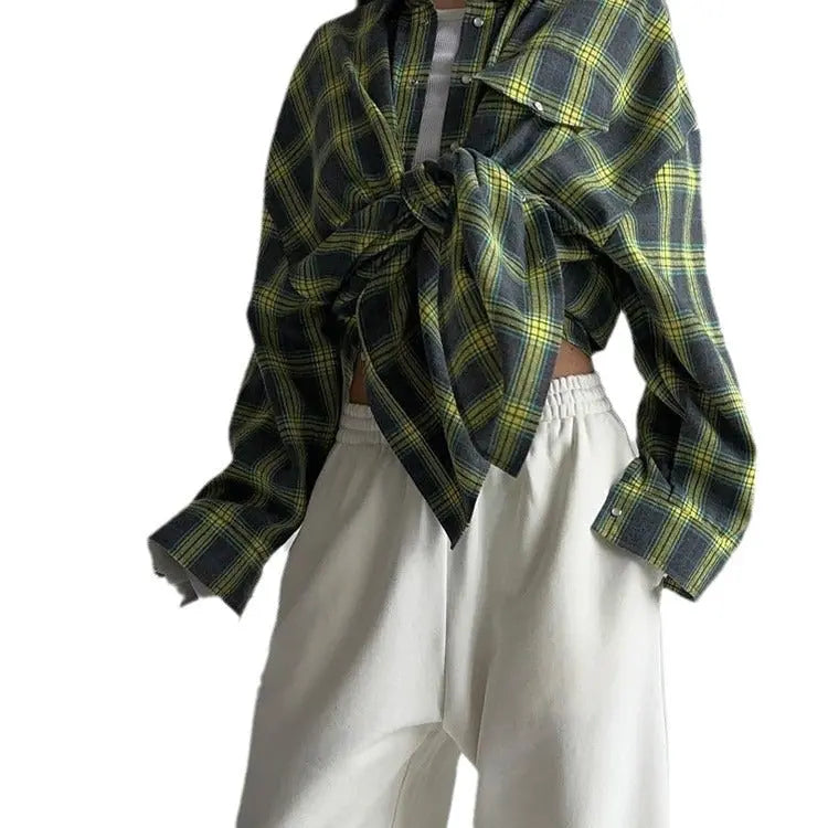 Chemise à carreaux oversize – Style casual et tendance ORIS WEAR