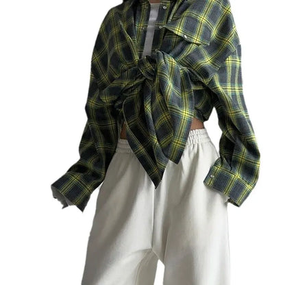 Chemise à carreaux oversize – Style casual et tendance ORIS WEAR