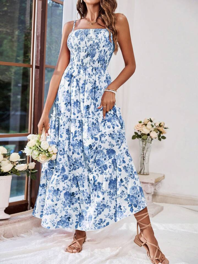 Robe Mi-Longue à Corset Chic ORIS WEAR