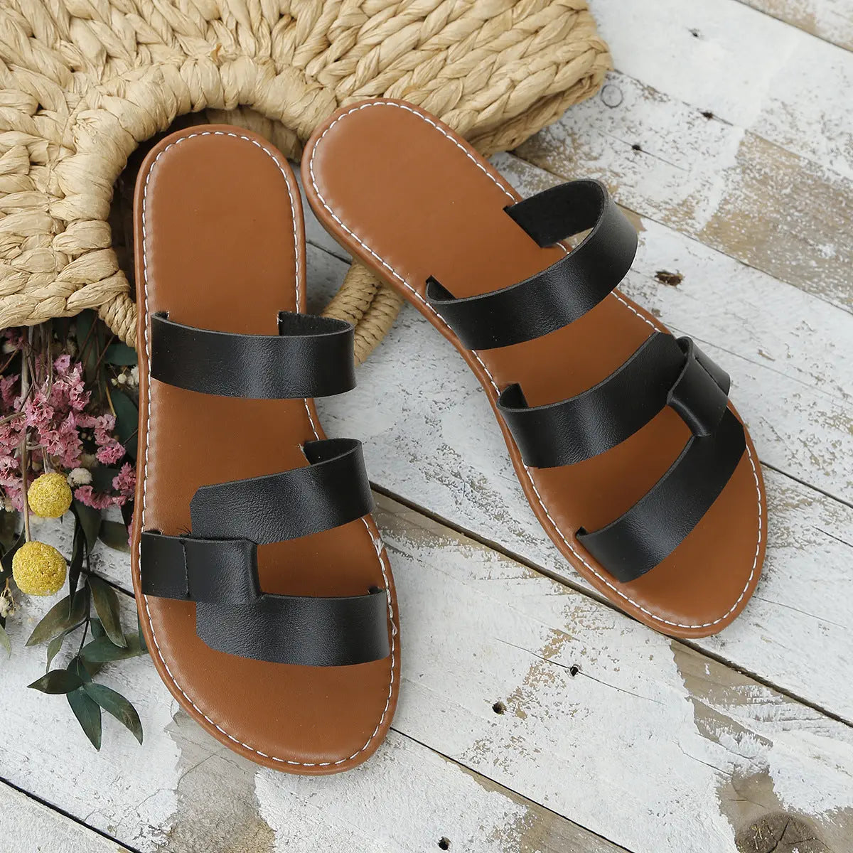 Sandales Légères à Semelle Plate Confort Élégant ORIS WEAR