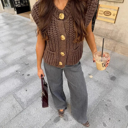 Gilet Tricot Épais Sans Manches ORIS WEAR