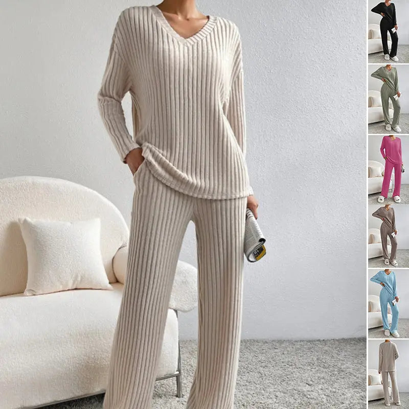 Ensemble femme fluide abricot — ORIS WEAR