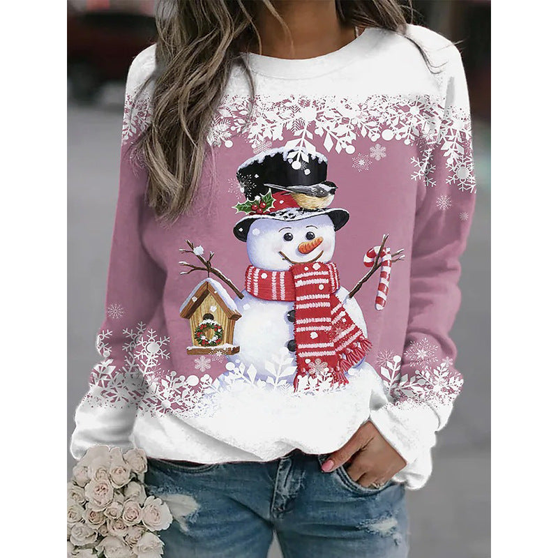 Pull Amélie Neige Imprimé - Élégance Hivernale ORIS WEAR