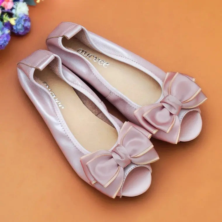 Sandales Plates en Cuir Souple ORIS WEAR