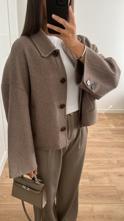 Veste femme élégante beige — ORIS WEAR