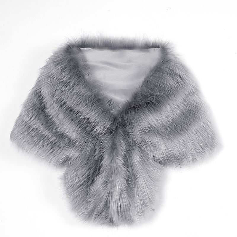 Étole Femme Hiver Luxe en Fausse Fourrure ORIS WEAR
