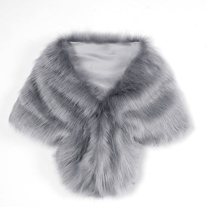 Étole Femme Hiver Luxe en Fausse Fourrure ORIS WEAR