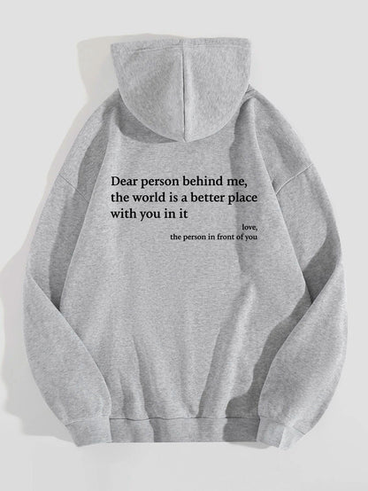 Sweat à Capuche Inspirant – Élégance et Confort Unisexe ORIS WEAR