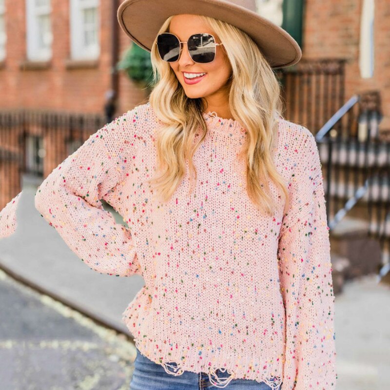 Sweater Boatneck Lantern Sleeves ORIS WEAR