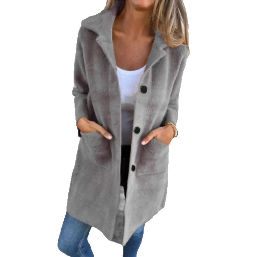 Manteau mi-long à col polo boutonné ORIS WEAR