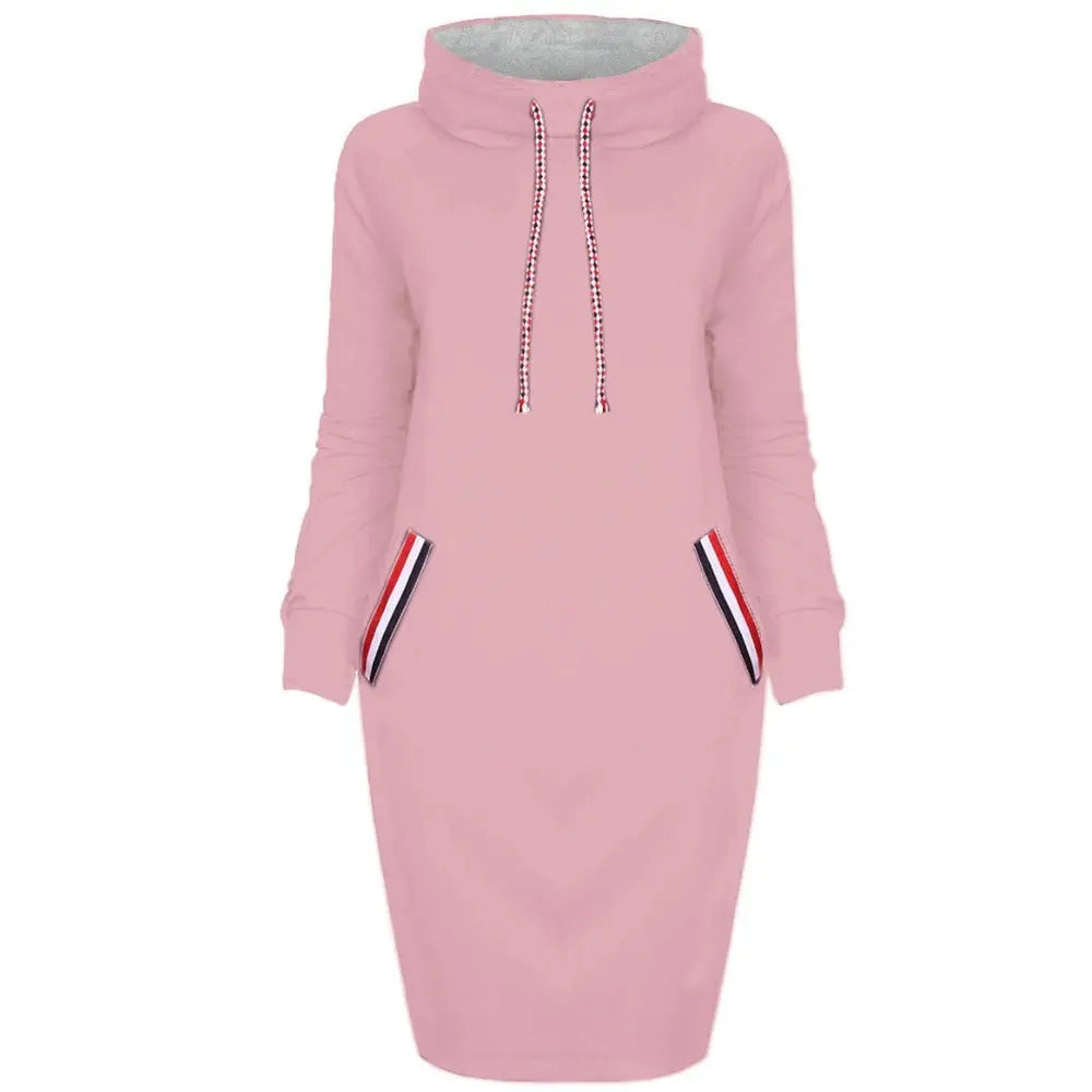 Maïa – Robe Pull Élégante à Col Montant ORIS WEAR