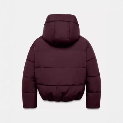 Doudoune courte matelassée à capuche . ORIS WEAR