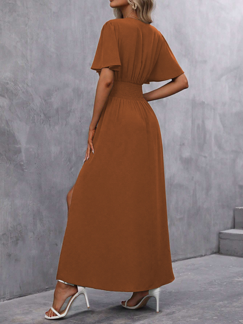 Robe Fendue Élégante et Tendance Pour Femme ORIS WEAR
