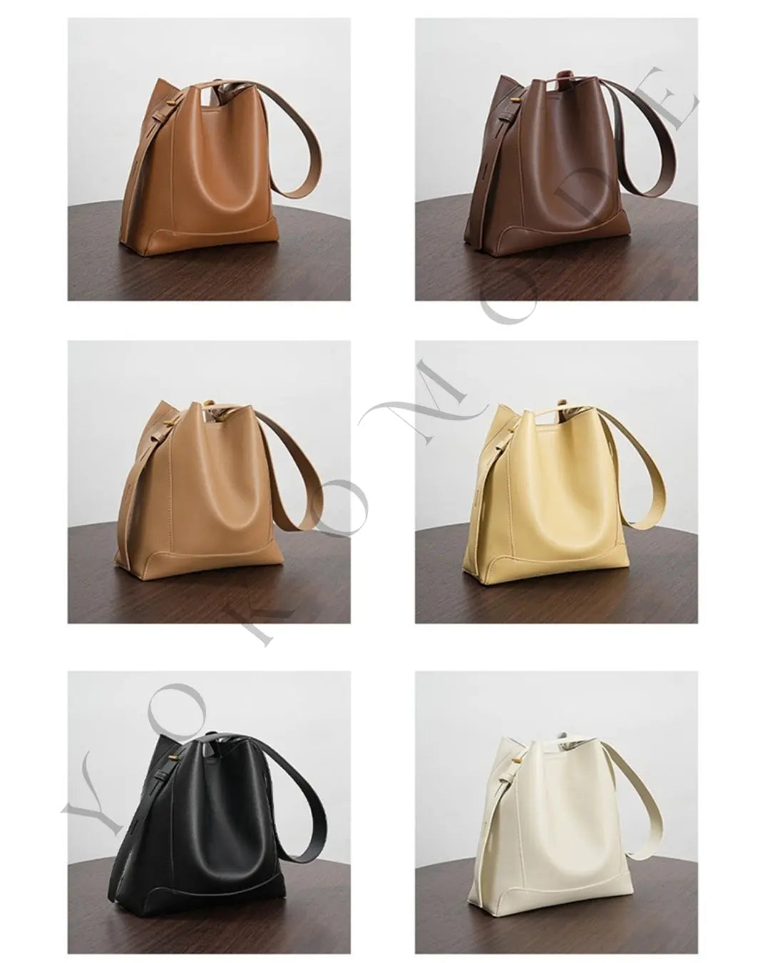 Sac seau en cuir Élégance Pure ORIS WEAR