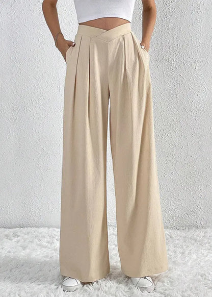 Pantalon large plissé femme été ORIS WEAR
