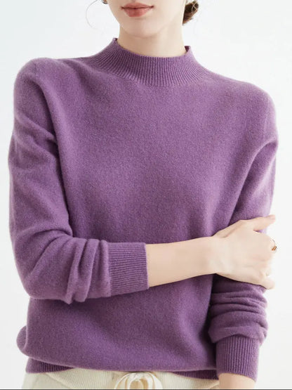 Pull en laine col montant chic et confortable ORIS WEAR