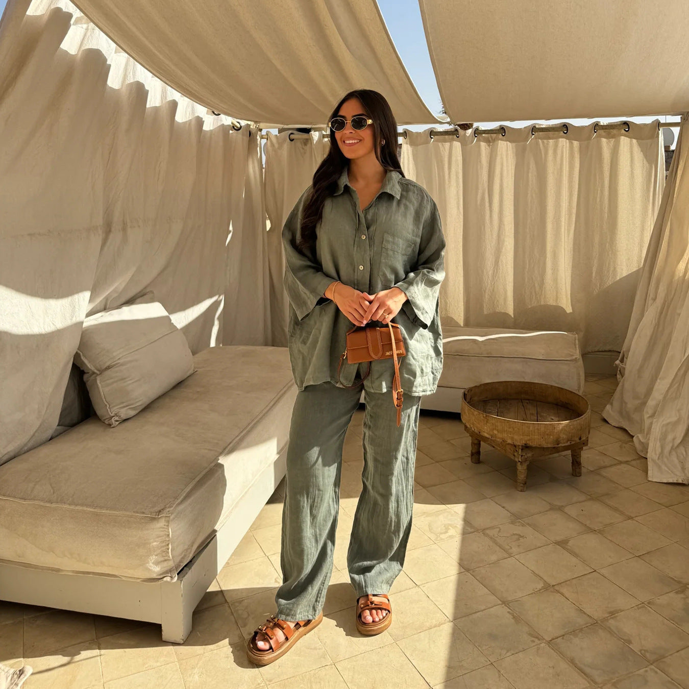 Chemise et pantalon en lin ORIS WEAR
