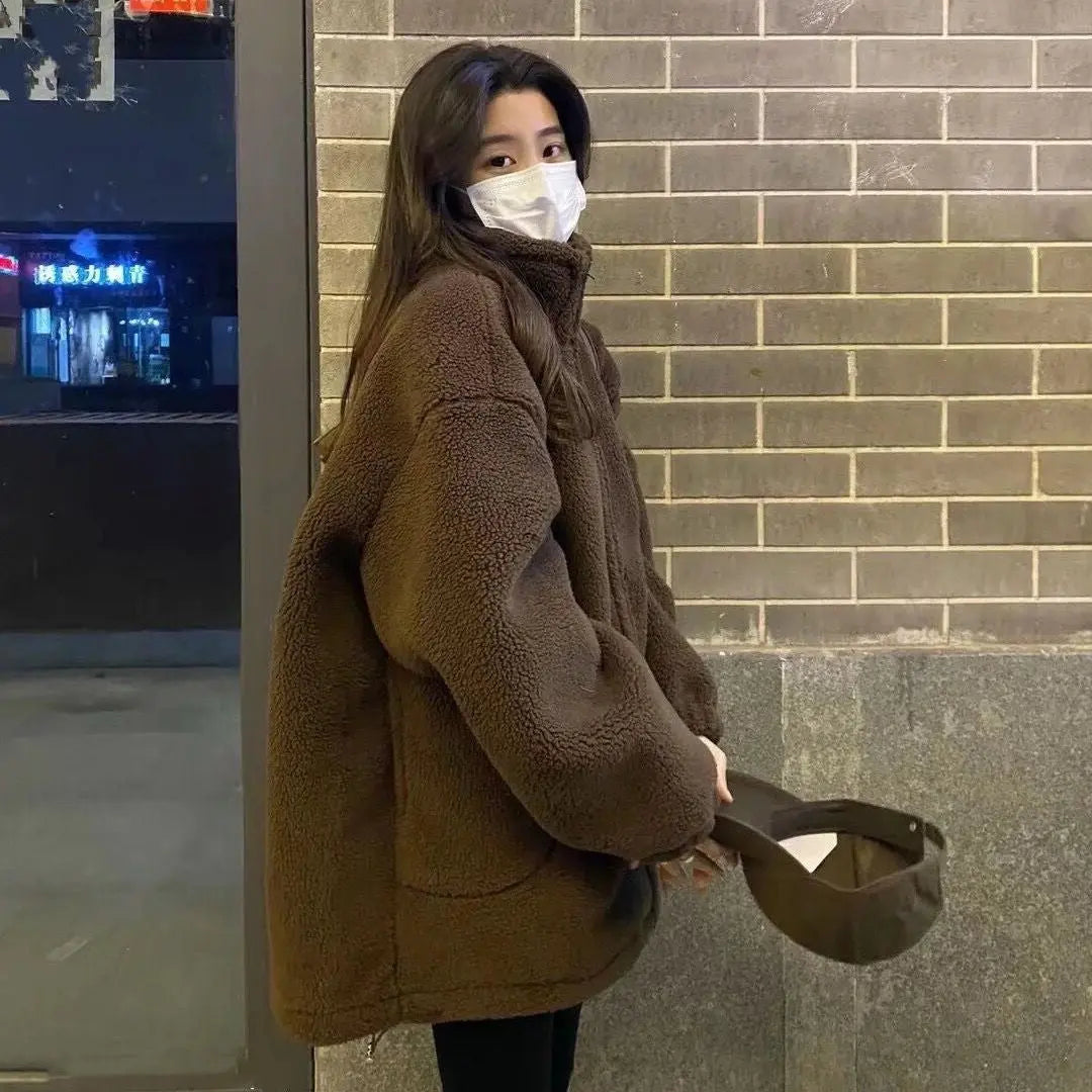 Veste teddy oversize – Douceur cocoon pour l’hiver ORIS WEAR