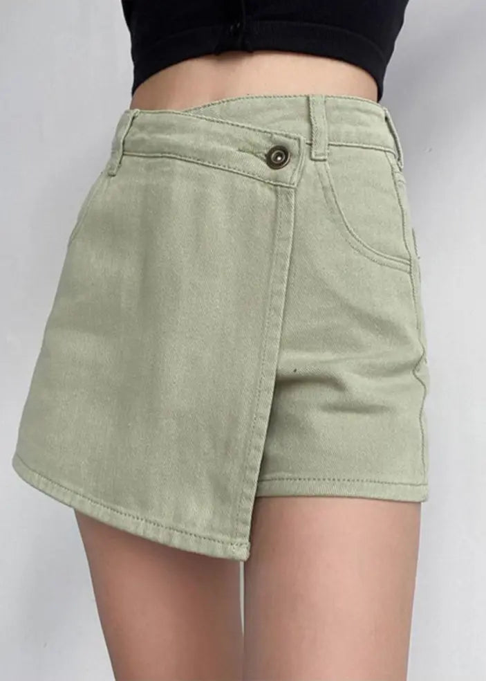 Jupe denim asymétrique anti-éclaircissements ORIS WEAR