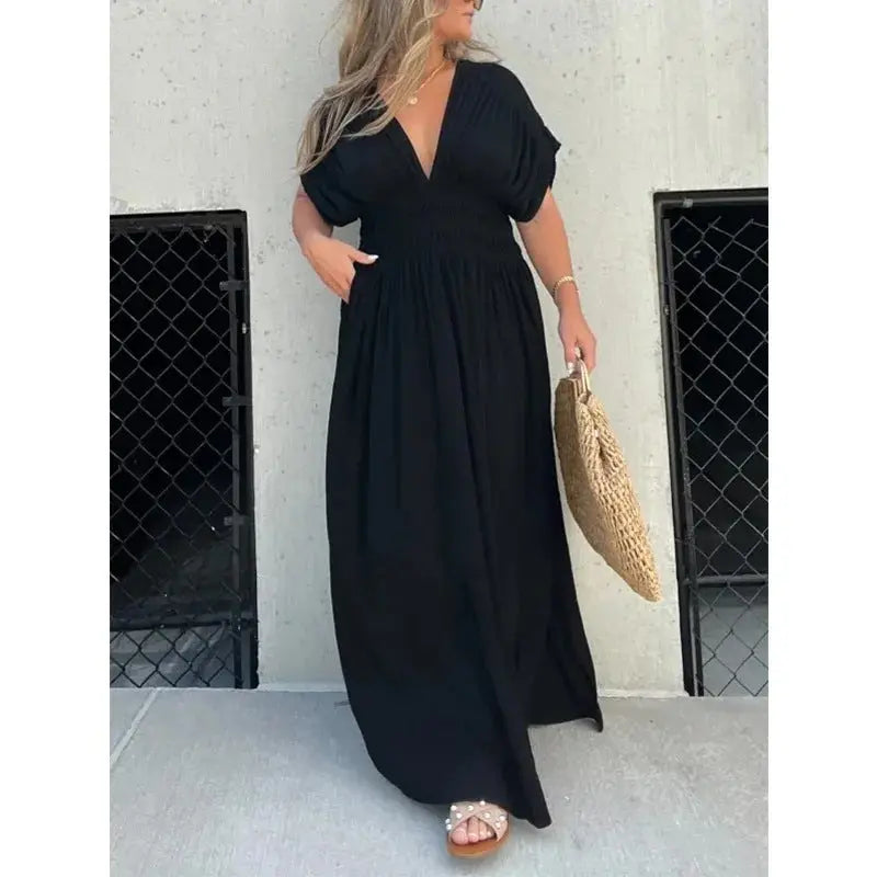 Robe Muse Longue Élégante Fendue ORIS WEAR