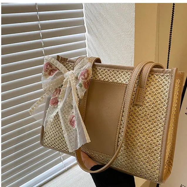 Sac Shopper Tissé Texture Raffinée ORIS WEAR