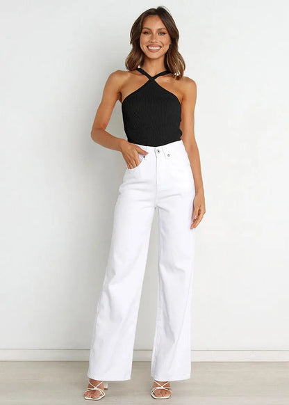 Haut Tricoté Col Croisé Chic ORIS WEAR
