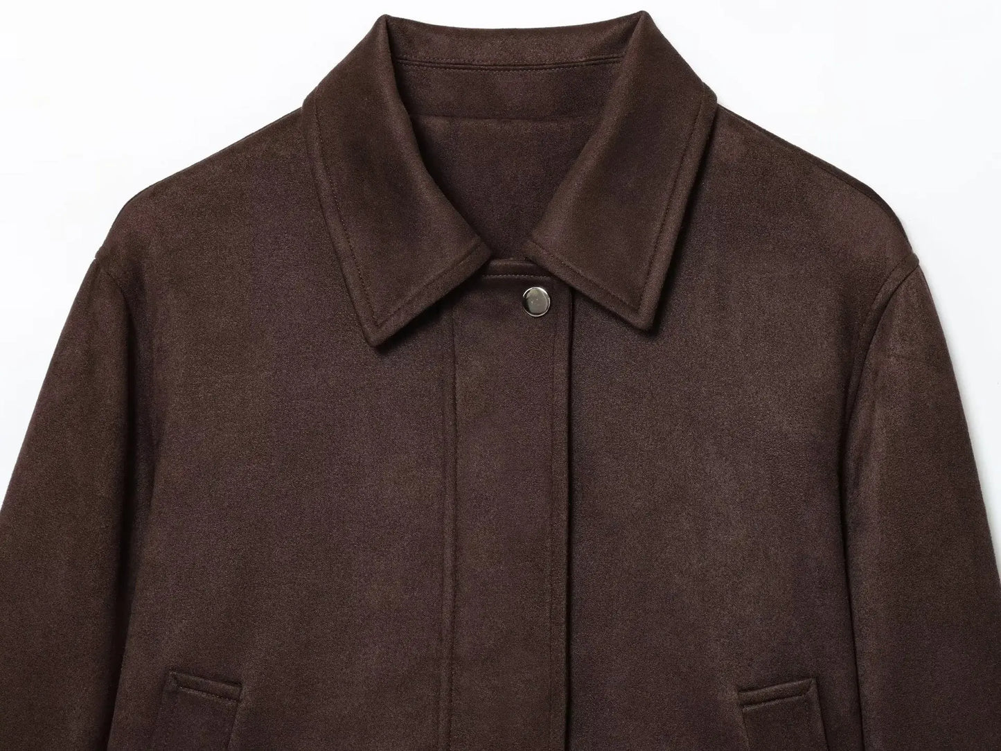 Veste élégante à col classique – Teinte chocolat ORIS WEAR