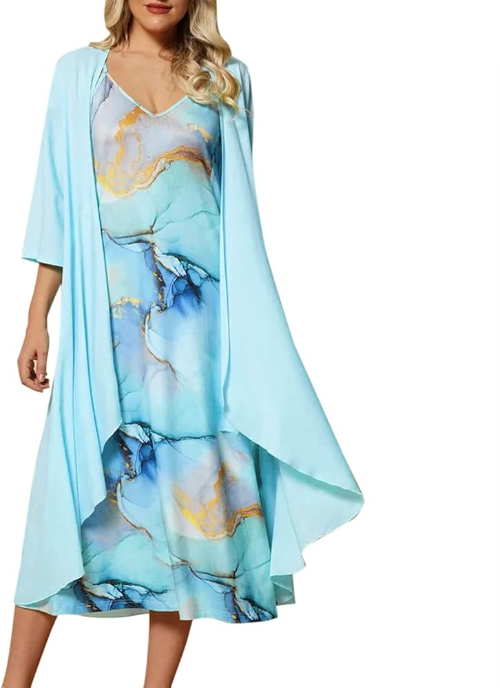 Robe Fleurie Duo - Élégance 2 Pièces ORIS WEAR