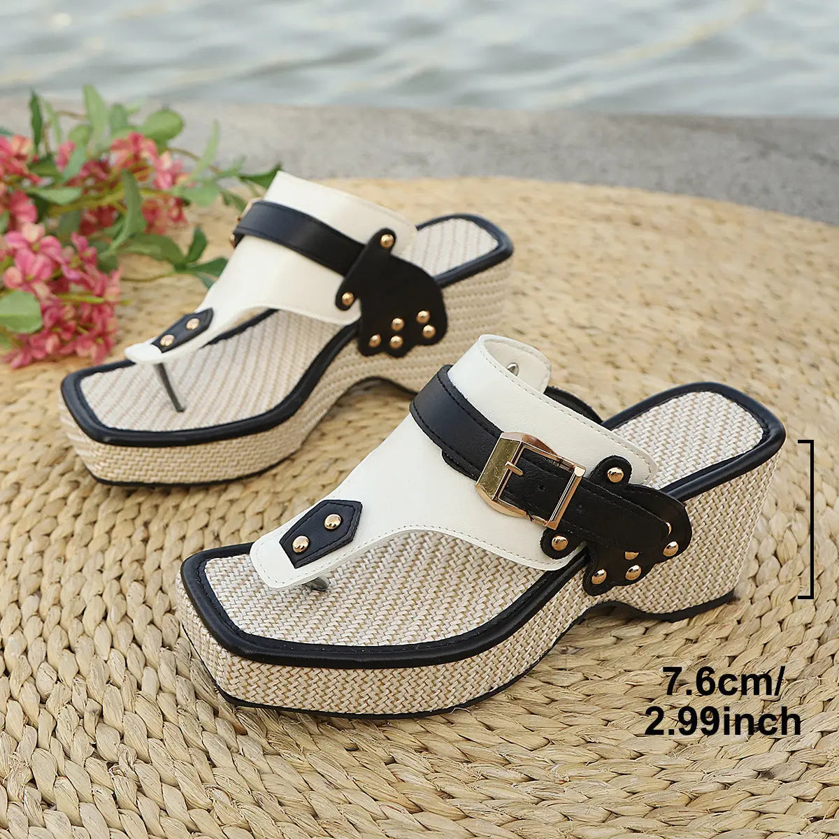 Mules Ruban Déco Plateforme Semelle ORIS WEAR